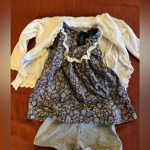 Girls 2T summer outfit set